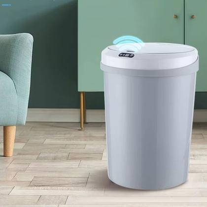 Imagem de Lixeira Automática com Sensor 12L - Praticidade e Higiene