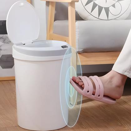 Imagem de Lixeira Automática com Sensor 12L - Praticidade e Higiene
