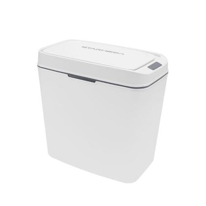 Imagem de Lixeira Automática com Sensor Aproximação 15L Branco ST-808