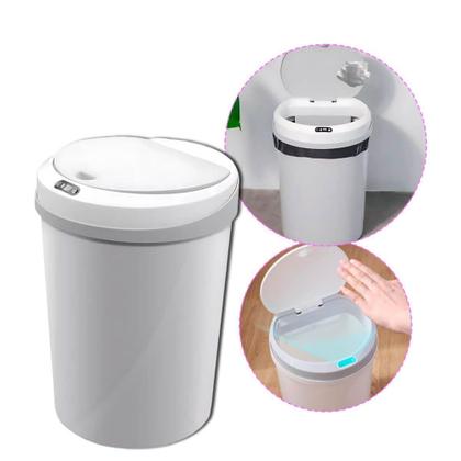 Imagem de Lixeira Automática Inteligente Com Sensor 5 Litros Original - Luatek