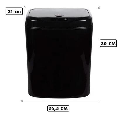 Imagem de Lixeira Automática Sensor Cozinha Banheiro Sala 16 Litros