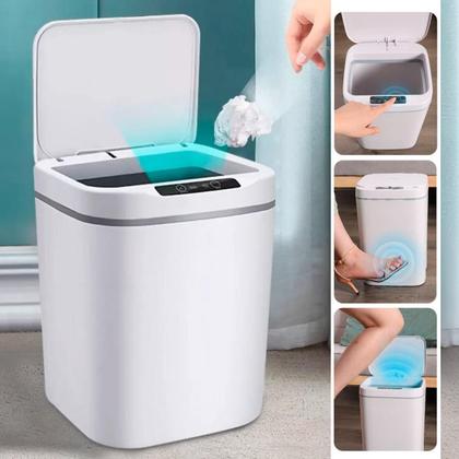 Imagem de Lixeira Automática Sensor Inteligente Escritório