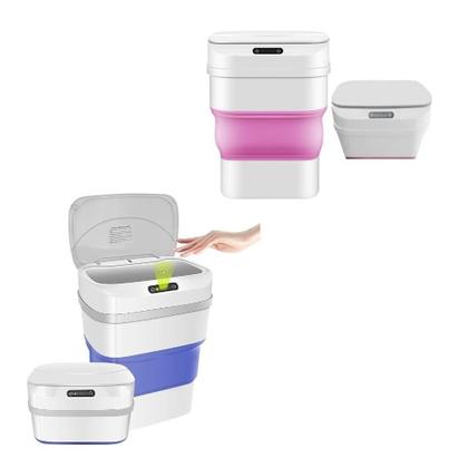 Imagem de Lixeira Automatica Sensor Smart Cesto Lixo Retratil