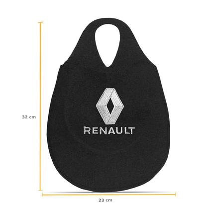 Imagem de Lixeira Automotiva Cambio Logo Renault Carpete Bordado