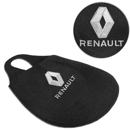 Imagem de Lixeira Automotiva Cambio Logo Renault Carpete Bordado