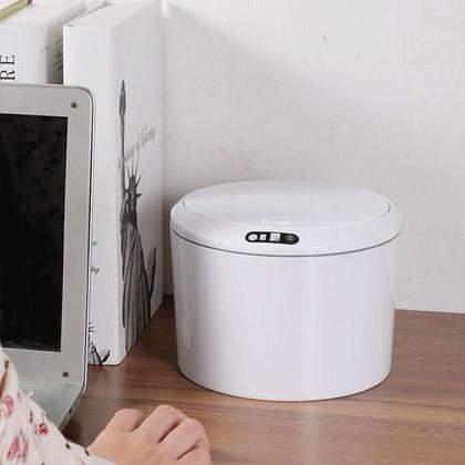Imagem de Lixeira Banheiro Cozinha Automática Sensor 3 Litros Lixo