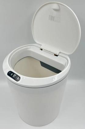Imagem de Lixeira Banheiro Cozinha Automatica Sensor 5 Litros Lixo