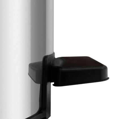 Imagem de Lixeira C/ Pedal Loop 12l Aco Inox C/ Acab. Polido (94547012) - Tramontina