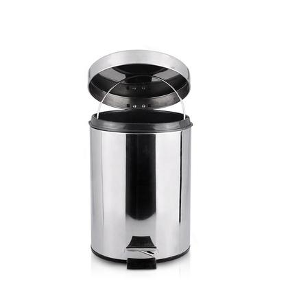 Imagem de Lixeira Cesto De Lixo 20 Litros  Inox Premium Original