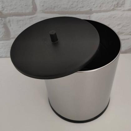 Imagem de Lixeira Cesto de Lixo 3,2 L Pia cozinha Pequena Com Tampa