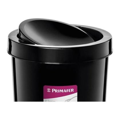 Imagem de Lixeira Cesto De Lixo Com Tampa Basculante 4,3l Cores