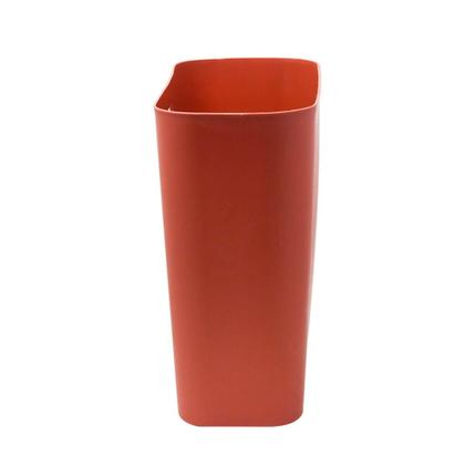 Imagem de Lixeira Cesto De Lixo Retangular Compacta Sem Tampa 7L