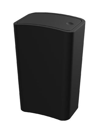 Imagem de Lixeira Cesto De Lixo Tampa Click Banheiro Cozinha 8 Litros Astra