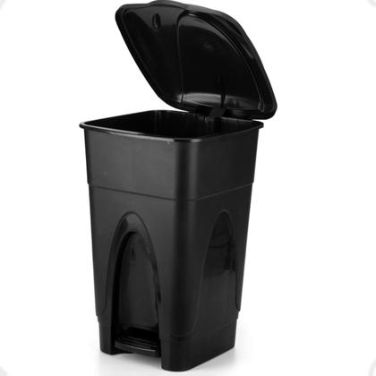 Imagem de Lixeira Cesto de Papel 30 Litros Multiuso Com Tampa e Pedal