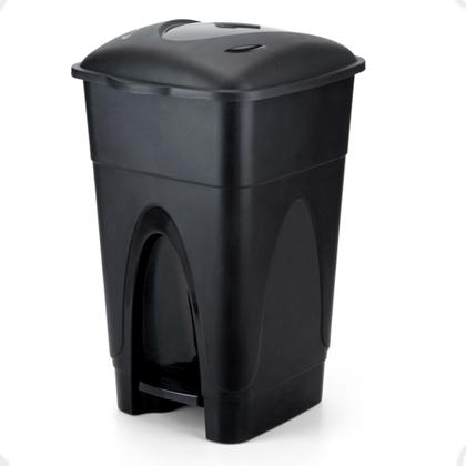 Imagem de Lixeira Cesto de Papel 30 Litros Multiuso Com Tampa e Pedal