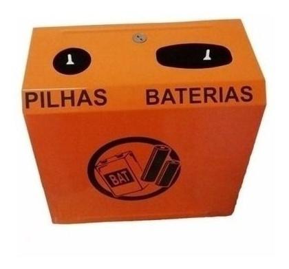 Imagem de Lixeira Coletor Para Descarte De Pilhas E Baterias