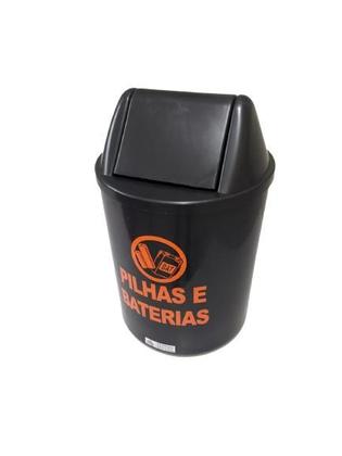 Imagem de Lixeira Coletor Pilhas E Baterias Em Condomínio