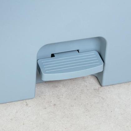 Imagem de Lixeira Com Pedal 20 Litros Reforçada Com Trava Preta