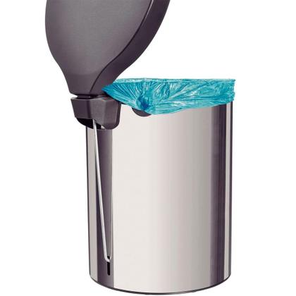 Imagem de Lixeira Com Pedal New Em Aço Inox C/ Acabamento Polido 20 L - Tramontina