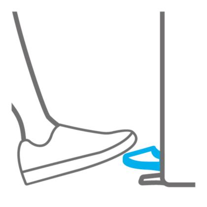 Imagem de Lixeira com Pedal Piso Docol Flat 10L Aço Inox Balde Removível