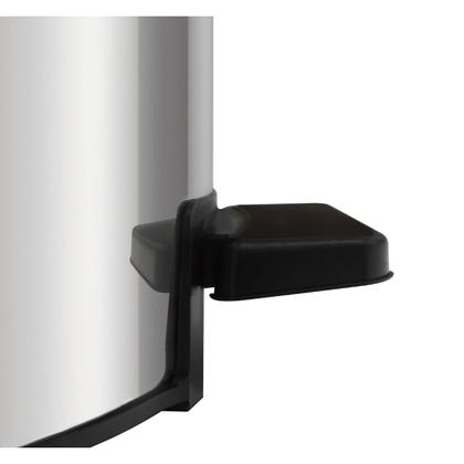 Imagem de Lixeira com Pedal Tramontina Loop Aço Inox Polido 20 Litros