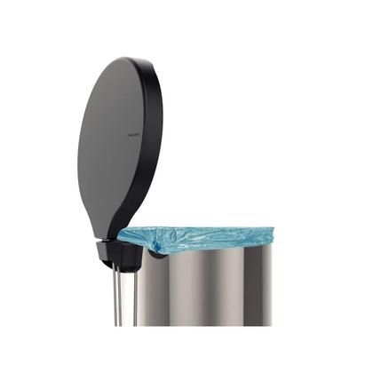 Imagem de Lixeira com Pedal Tramontina New em Aço Inox 30 L