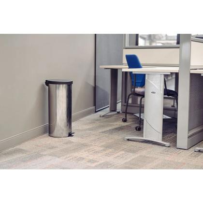 Imagem de Lixeira com Pedal Tramontina New em Aço Inox 30 L