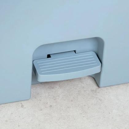 Imagem de Lixeira Com Pedal Trium 6 Litros Cozinha Banheiro Preto