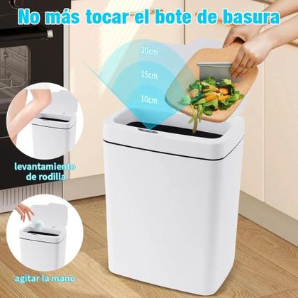 Imagem de Lixeira Com Sensor Automático Para Banheiro 14 litros