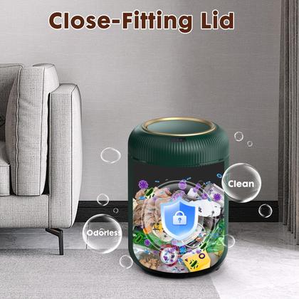 Imagem de Lixeira de banheiro com sensor de movimento automático 11L Procade Green