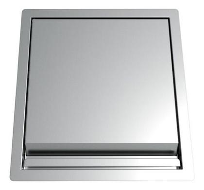 Imagem de Lixeira De Embutir Aço Inox Technox 5 Litros Cor Cinza Moderna