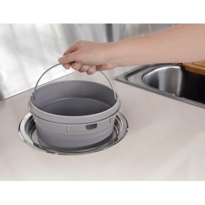 Imagem de Lixeira de Embutir Clean Round em Aço Inox - 5L - Tramontina