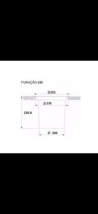 Imagem de Lixeira De Embutir E Bancadas Inox 3,5 Litros Uso Interno Cozinha Compacta