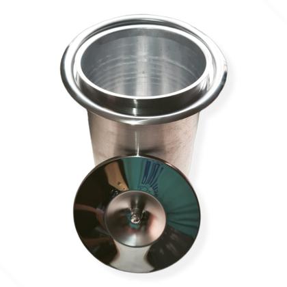 Imagem de Lixeira De Embutir Inox Cozinha Pia Granito Gourmet Luxo