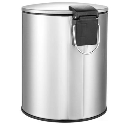 Imagem de Lixeira de Inox Escovado Slim 12 Litros Com Pedal Powermaid