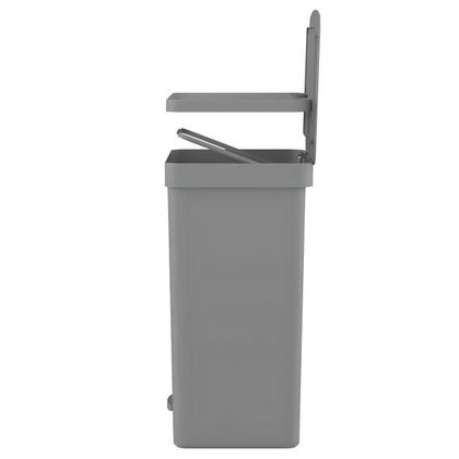 Imagem de Lixeira de Pedal Trium 30L Duplo Compartimento LX4350 - Ou