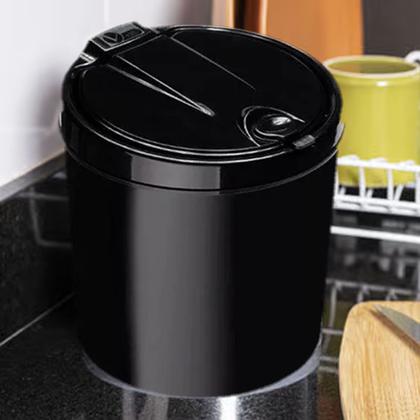 Imagem de Lixeira de Pia Cesto de Lixo 3 litros Plástica Click Cozinha Cores com Tampa Viel