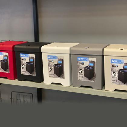 Imagem de Lixeira de Pia Smile 5,4L - Stolf