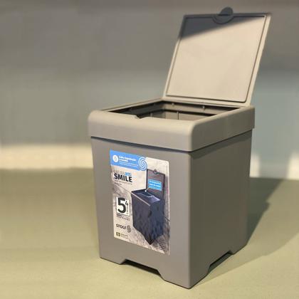 Imagem de Lixeira de Pia Smile 5,4L - Stolf