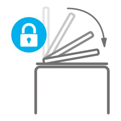 Imagem de Lixeira Dupla com Pedal Piso Docol Flat 20L (10+10L) Aço Inox Balde Removível