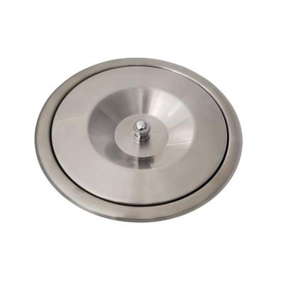 Imagem de Lixeira embutir Aço inox 5,1L c/Balde Plástico injetado