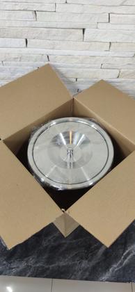Imagem de Lixeira embutir Aço inox 5,1L c/Balde Plástico injetado