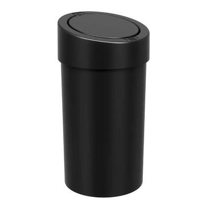 Imagem de Lixeira Grande 9 Litros Automática Multiuso Cozinha Banheiro Preto Coza