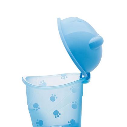 Imagem de Lixeira Infantil com Pedal 6,5 Litros Fofura Translúcida Adoleta