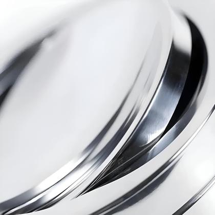 Imagem de Lixeira Inox 12 Litros Basculante Flip Top Powermaid  Para Cozinha e Banheiro