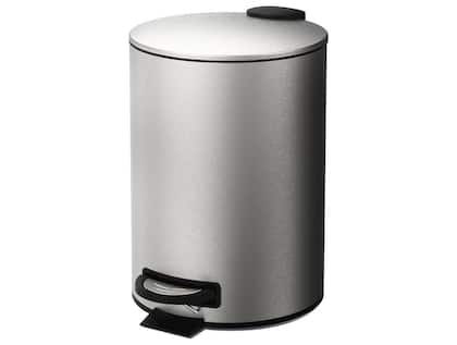 Lixeira Inox com Tampa com Pedal 12L Brinox Spin