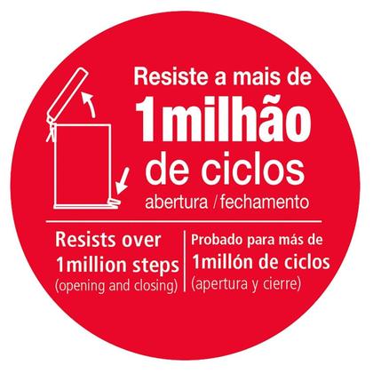 Imagem de Lixeira Inox Tramontina 20 Litros com Pedal