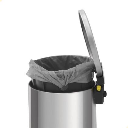 Imagem de Lixeira Inox Tramontina Com pedal Loop 3L Fechamento Softclose 94547/003