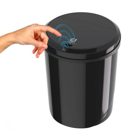 Imagem de Lixeira Inteligente Automática Modo Sensor Infravermelho 12l