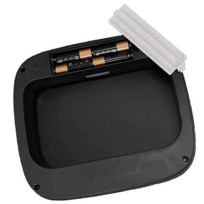 Imagem de Lixeira Inteligente Automática Preta com Sensor e Led 13L